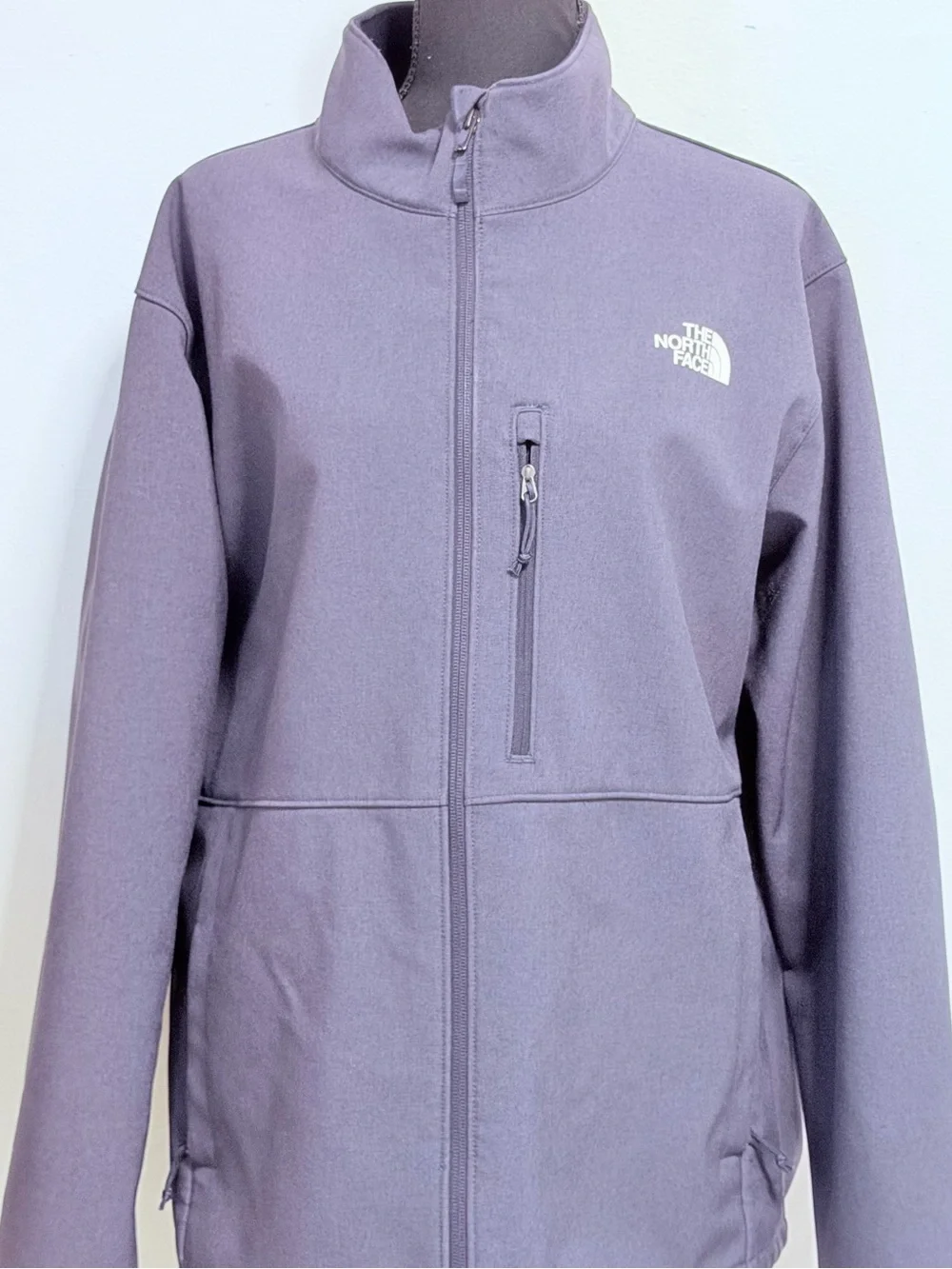 The North Face Men’s Dark Gray Softshell Windwall Jacket XL